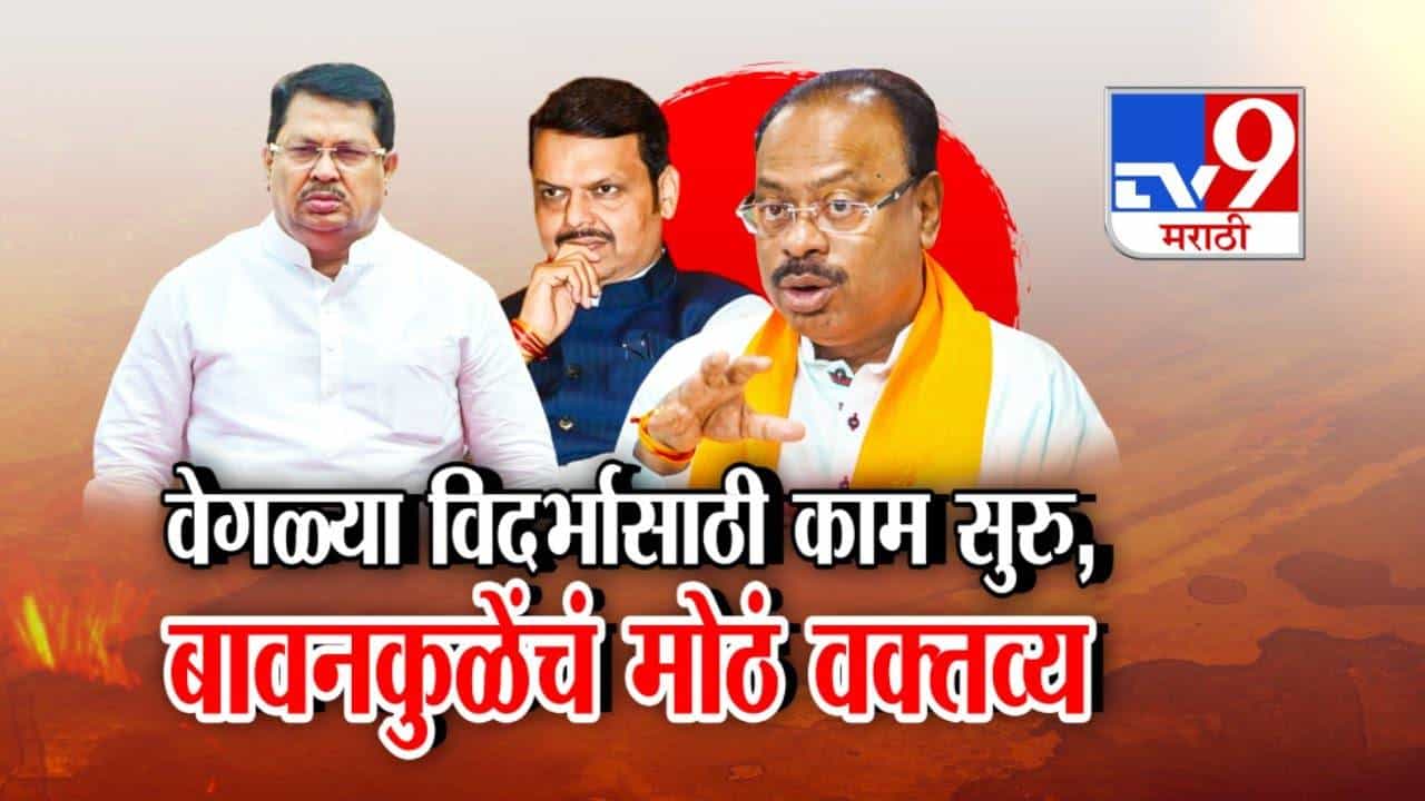 Separate Vidarbha : वेगळ्या विदर्भासाठी काम सुरू, बावनकुळे यांचं मोठं विधान, नागपूर अधिवेशनात पुन्हा विदर्भाचा मुद्दा चर्चेत