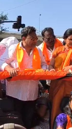 नागपूर मनसे शहराध्यक्ष चंदू लाडे प्रभाग क्रमांक 11 मधून भरला उमेदवारी अर्ज