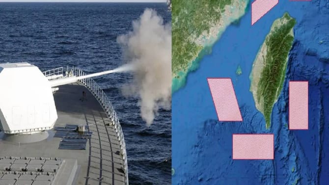 89 फायटर जेट्स, 14 जहाजं आणि 4 वॉरशिप...चीनने जगाला दाखवला ट्रेलर