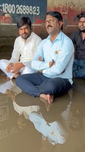 Dharashiv : आमदारावरच आंदोलन करण्याची वेळ, नक्की कारण काय?.