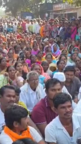 वन्यप्राण्यांच्या बंदोबस्तासाठी गडचिरोली जिल्ह्यात चक्काजाम आंदोलन