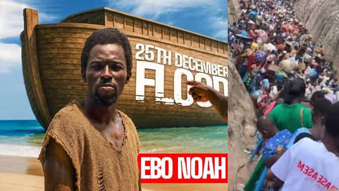 आता जग बुडणार! Eboh Noah च्या भविष्यवाणीने जगात धडकी, शेकडो लोक रस्त्यावर, त्या खास जहाजासाठी लांबच लांब रांगा