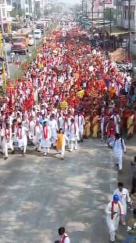 गोंदियात नशा मुक्तीचा संदेश देण्यासाठी काढली भव्य रॅली