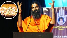 ना मैदा, ना कोणताही सॉस, रामदेव बाबा यांचा हेल्थी पिझ्झा.