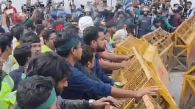 भारताने बांगलादेशची काढली थेट हवा, भारताचे राजदूत मैदानात, दगडफेकीच्या वातावरणात..