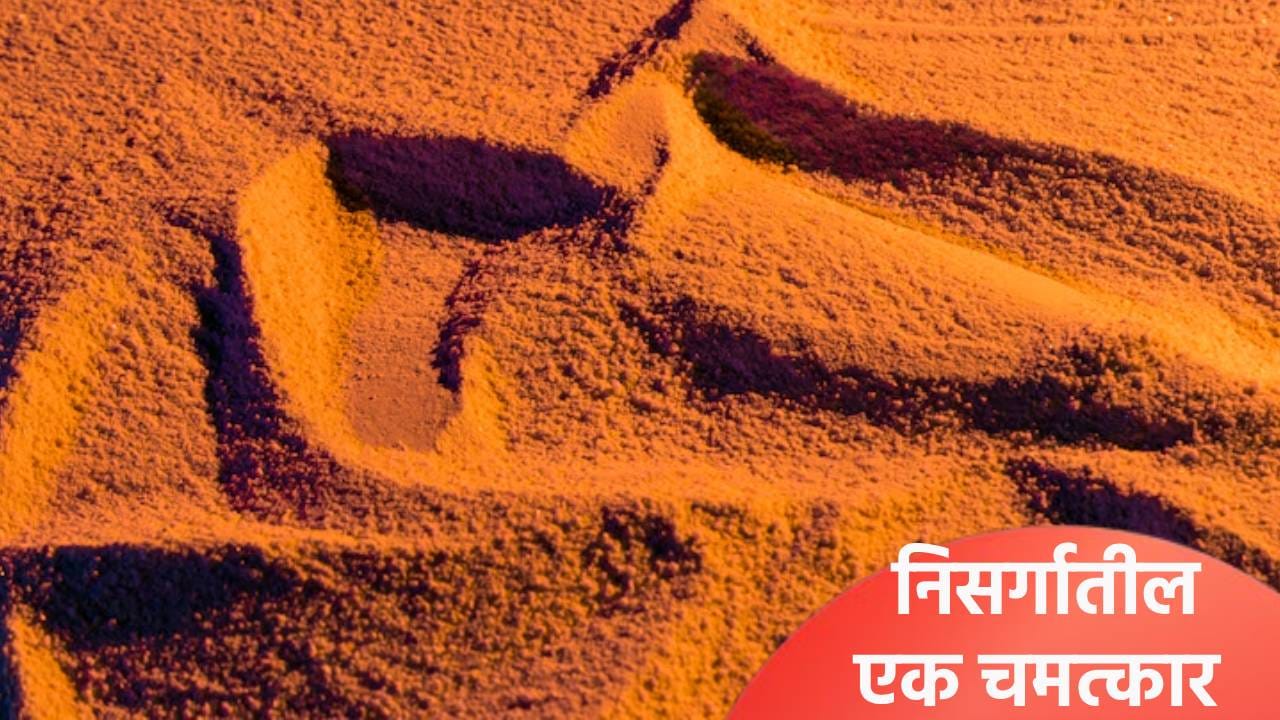 इराणचे होर्मुज बेट निसर्गातील एक चमत्कार, या बेटावर विविध प्रकारची वाळू इराणचे होर्मुज बेट निसर्गातील एक चमत्कार, या बेटावर विविध प्रकारची वाळू