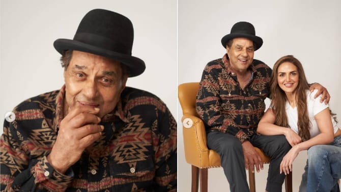 पप्पा... धर्मेंद्र यांच्या निधनानंतर ईशाची पहिली पोस्ट