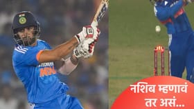 चमत्कार! सहावा चेंडू खेळताना जितेश शर्मासोबत घडलं असं काही Video.