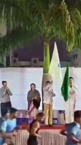 कृष्णा विद्यापीठात मॅरेथॉन, डॉ. सुरेश भोसलेंच्या हस्ते प्रारंभ.