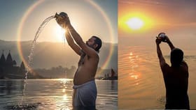 सूर्याला अर्घ्य दिल्यानंतर लगेच ही एक गोष्ट करा; सकारात्मक बदल होतील.