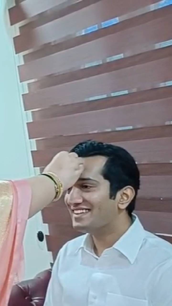 कृष्णराज महाडीक उमेदवारी अर्ज भरण्यासाठी निघाले