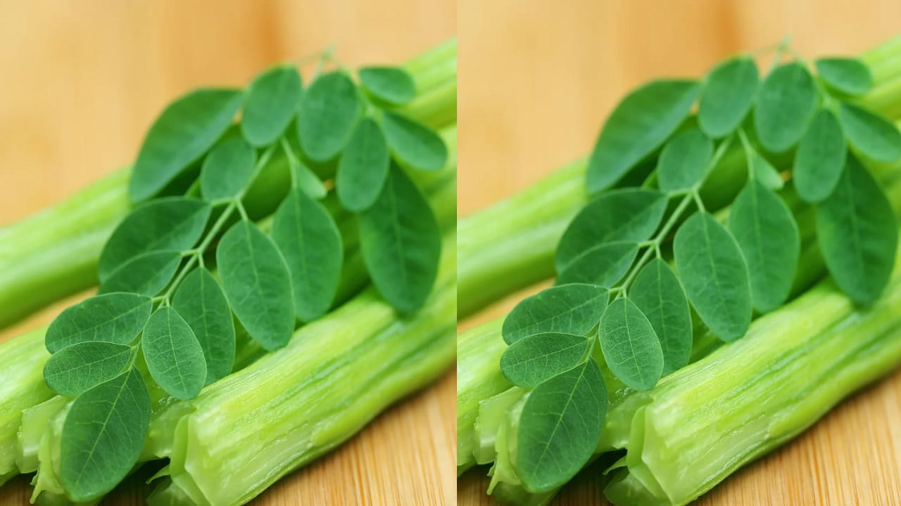 लसूण व हिरवी मिरची घालून थोडे परता. कांदा घालून गुलाबी होईपर्यंत परतून घ्या. हळद, लाल तिखट घालून लगेच शेवग्याची पाने टाका. मीठ घालून झाकण ठेवून मंद आचेवर 5 - 7 मिनिटे शिजवा. सर्वात महत्त्वाचं म्हणजे भाजीत पाणी घालू नका... पानांतूनच पाणी सुटेल