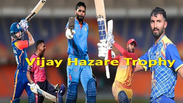 Vijay Hazare Trophy : विराट या 5 फलंदाजांसमोर कुठेच नाही, विदर्भाच्या पोट्ट्याचा समावेश, सर्वाधिक धावा कुणाच्या नावावर?