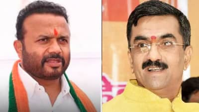 साताऱ्यात महायुतीच्या दोन मंत्र्यांमध्येच जुंपली, दहशत आणि नाद या शब्दावरुन टोलेबाजी