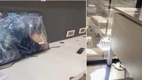 तिकीट न मिळाल्याने कुठे टीव्ही सेट फोडले, कुठे पोस्टर्स फाडले.