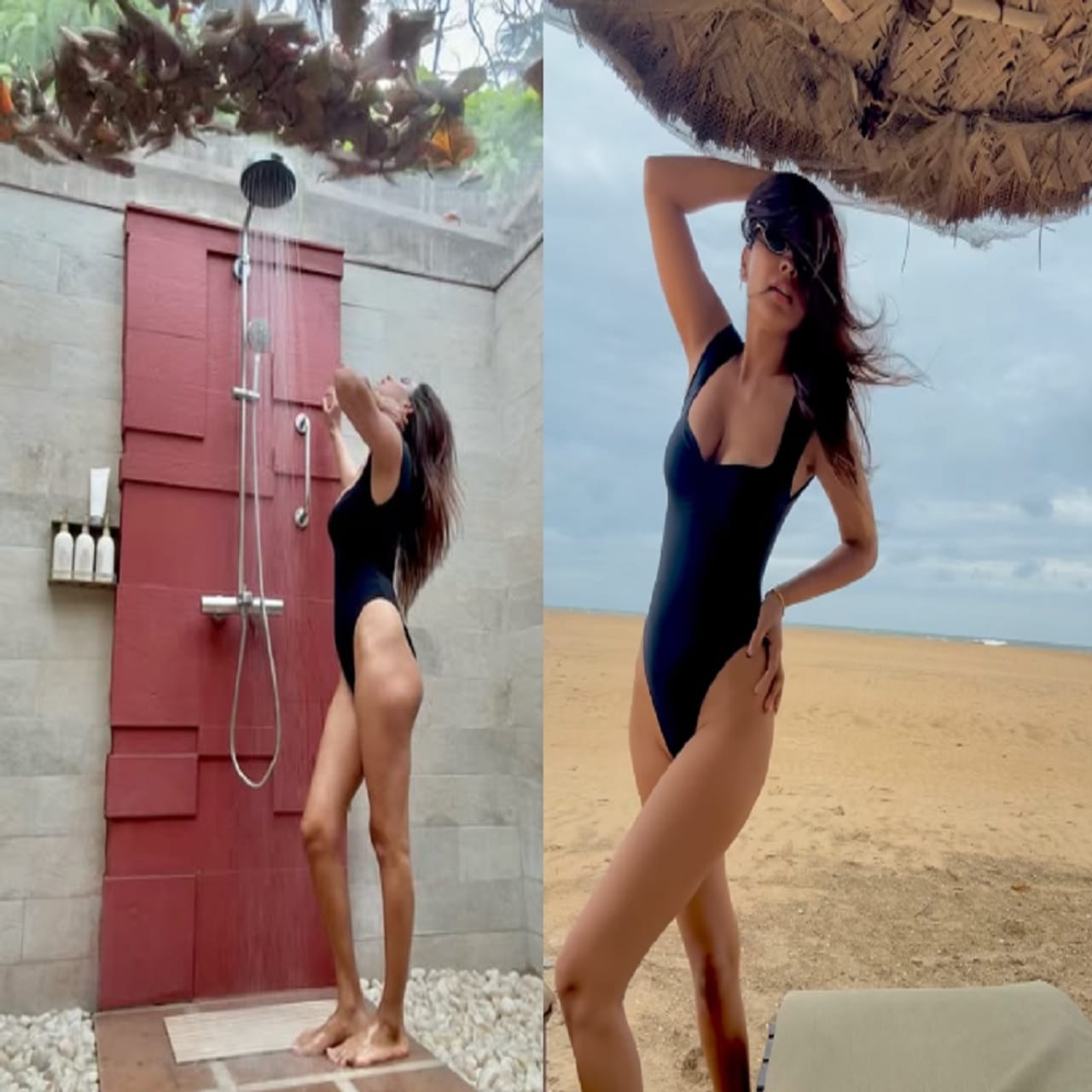 निया शर्माचे फोटो सोशल मीडियावर व्हायरल होत आहेत. नियाचा या काळ्या रंगाच्या मोनोकिनीमध्ये ग्लॅमरस अन् हॉट अंदाज दिसून येत आहे. चाहत्यांना तिची ग्लॅमरस स्टाईल खूप आवडतेय.