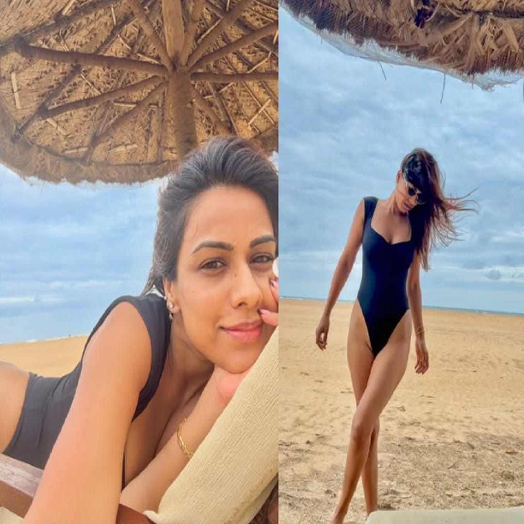 नियाचे समुद्रकिनारी तिचे व्हॅकेशन एन्जॉय करताना दिसत आहे. तिने यावेळी तिचे मोनोकिनी आणि बकनीमधील फोटो सोशल मीडियावर व्हायरल झाले आहेत.या लूकमध्य ती खूपच ग्लॅमरस दिसत आहे.