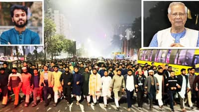 Osman Hadi: उस्मान हादीच्या मारेकऱ्यांना भारतातून फरफटत आणा, नाहीतर...इंकलाब मंचाची मोठी धमकी, भारत-बांगलादेश सीमेवर वाद भडकणार?