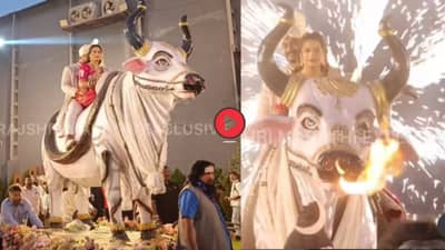 Video: काय प्रकार आहे हा?; लग्नाच्या रिसेप्शनला नंदिवरुन एण्ट्री केल्यामुळे प्राजक्ता गायकवाड चांगलीच ट्रोल