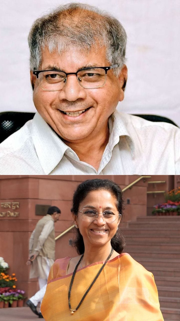 सुप्रिया सुळे केंद्रात मंत्री होणार? प्रकाश आंबेडकरांचा खळबळजनक दावा