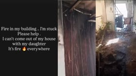 मी आणि मुलगी घरात अडकलोय.. कृपया मदत करा; अभिनेत्याच्या घराला लागली आग.