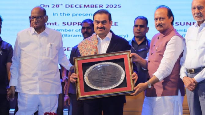 शरद पवार माझे मेंटोर, गौतम अदानी यांचं मोठं वक्तव्य...काय म्हणाले?