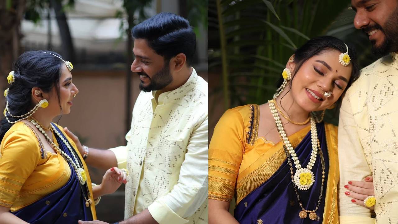 सईने 'ठिपक्यांची रांगोळी' या मालिकेतही भूमिका साकारली होती. या मालिकेतील कलाकारसुद्धा सईच्या डोहाळेजेवणाला उपस्थित होते. 'कोणी येणार गं' असं कॅप्शन लिहित सईने हे फोटो सोशल मीडियावर पोस्ट केले आहेत. 
