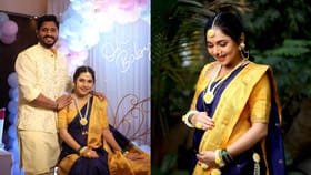 'कमळी' फेम अभिनेत्रीच्या घरी लवकरच हलणार पाळणा; पहा डोहाळेजेवणाचे फोटो.