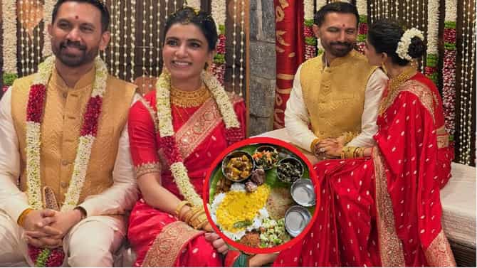 साधं, पारंपरिक अन् मनाला आनंद देणारं जेवण…समंथाच्या लग्नाचा मेन्यू आला समोर; ताटात होता हा खास पदार्थ