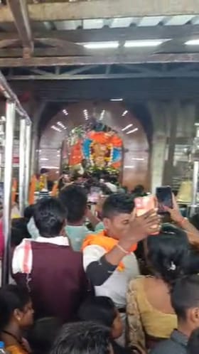 आदिशक्ती सप्तशृंगीचे मातेचे मंदिर २४ तास खुले राहाणार.