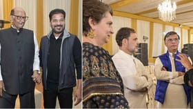 शरद पवार यांच्या घरी डिनर पार्टी, त्या दोन खास पाहुण्याची विशेष चर्चा.