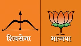 शिंदेंच्या बालेकिल्ल्यात भाजपा-शिवसेना कार्यकर्त्यांमध्ये तुफान राडा