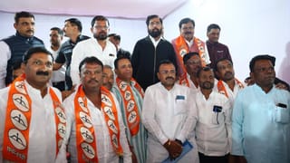 एका दगडात दोन पक्षी! एकनाथ शिंदेंकडून काँग्रेस, ठाकरेंना मोठा धक्का; असंख्य पदाधिकाऱ्यांचा शिवसेवेत प्रवेश