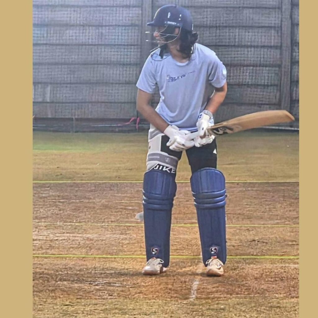 Smriti Mandhana Net Practice