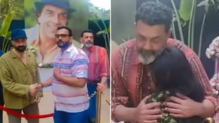 कोणाचे अश्रू पुसले, तर कोणाला मारली मिठी..; धर्मेंद्र यांच्या चाहत्यांचं सनी-बॉबी देओलकडून सांत्वन
