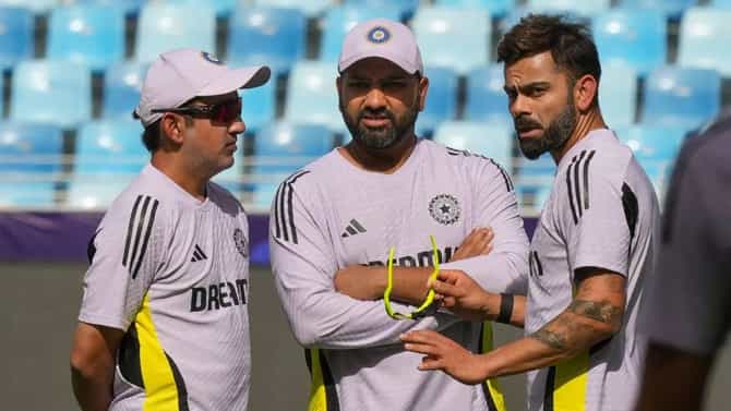 Gautam Gambhir vs Rohit-Virat : टीम इंडियाच्या ड्रेसिंग रुममधली बातमी फुटली, सीरीज दरम्यान मोठा खुलासा