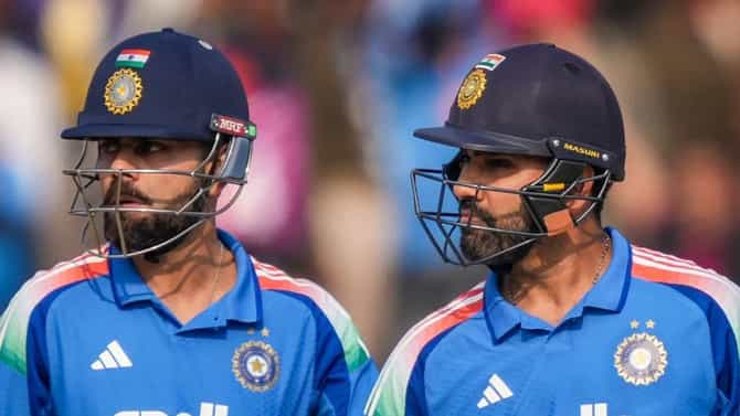 Rohit Virat : रोहित शर्मा-विराट कोहली 2026 मध्ये किती सामने खेळणार? जाणून घ्या
