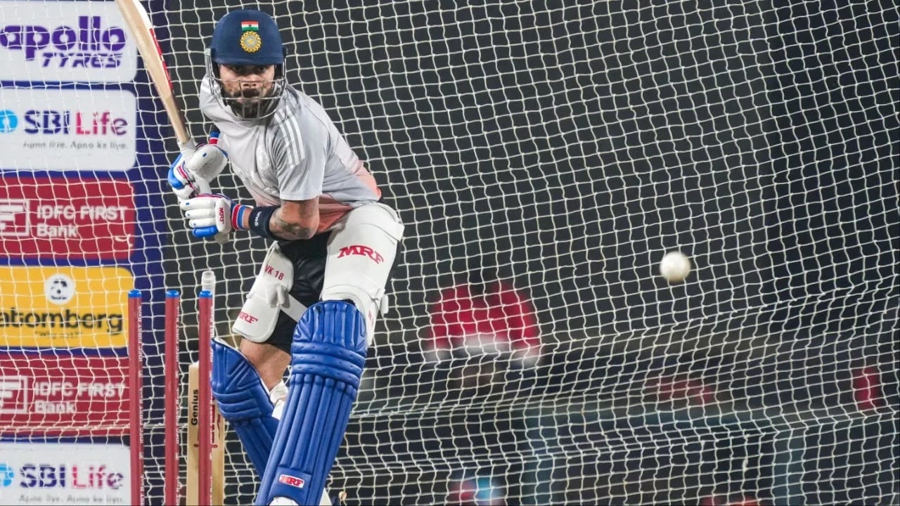 Virat Kohli Nets Practice