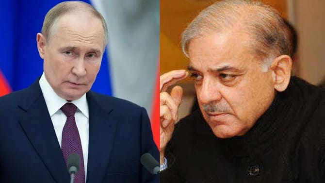 पुतिन यांनी पाकला जागा दाखवली, शहबाज शरीफ यांना चांगलीच अद्दल घडवली