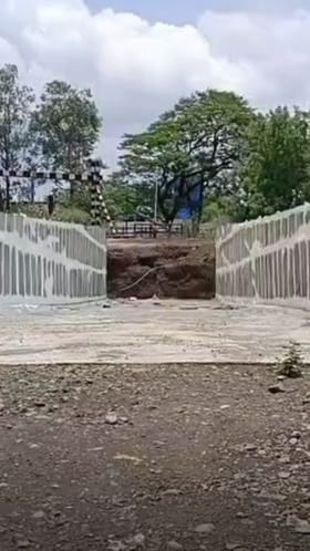 वाशिम-हिंगोली मार्गावरील काम थांबले; ग्रामस्थांचा आंदोलनाचा इशारा