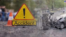 सप्तशृंगी गडावर भीषण अपघात, कार दरीत कोसळली, अनेक प्रवाशांचा मृत्यू.