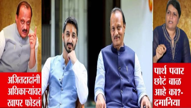 पार्थ पवार काही छोटं बाळ... जमीन गैरव्यवहार प्रकरणी दमानियांची टीका