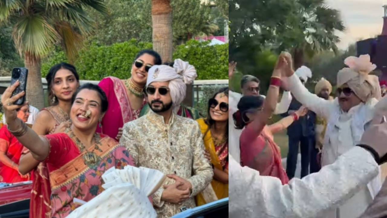 Ajit Pawar : झालंय झिंग झिंग झिंगाट…अजितदादांचा भन्नाट डान्स,लाडक्या लेकाच्या लग्नातला व्हिडीओ पाहिलात का ?