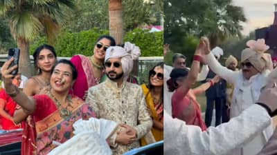 Ajit Pawar : झालंय झिंग झिंग झिंगाट…अजितदादांचा भन्नाट डान्स,लाडक्या लेकाच्या लग्नातला व्हिडीओ पाहिलात का ?