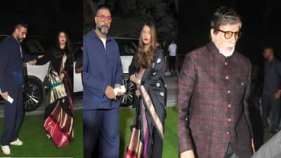Aishwarya Rai- Abhishek Bachchan : घटस्फोटाच्या अफवा फेटाळल्यानंतर ऐश्वर्या-अभिषेक दिसले एकत्र, लेक आराध्यासाठी थेट..