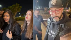 जया आँटी कुठे आहेत ? एअरपोर्टवर अभिषेक- ऐश्वर्या दिसताच एकच सवाल...