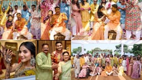 रंगलो हळदीच्या रंगात.. सोहम-पूजाच्या हळदीचे Inside Photo समोर !