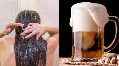 बिअरने केस धुतल्यामुळे काय होते? जाणून घ्या एका क्लिकवर....