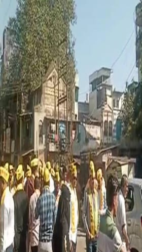 संताजी जगनाडे महाराज जयंती निमित्त भव्य दुचाकी रॅली.