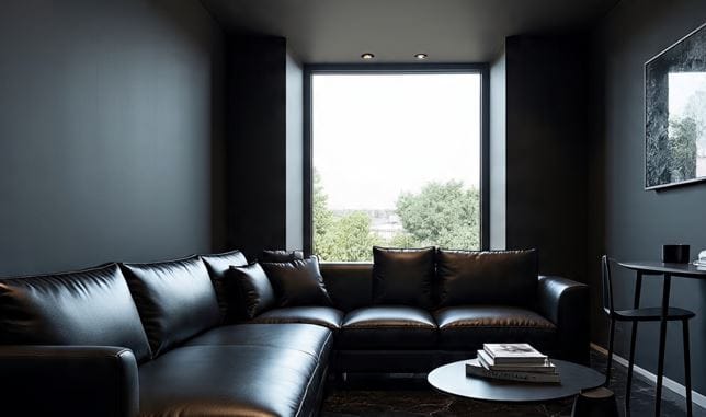 किचनमध्येही काळ्या रंगाचा वापर करणे टाळावे, असे वास्तूशास्त्रात सांगितले जाते. किचनमध्ये काळा रंग वापरलेला असेल तर या रंगाचा प्रभाव कमी करण्यासाठी हिरव्या रंगाचा वापर करावा, असे वास्तूशास्त्रात सांगण्यात आलेले आहे.  (फोटो सौजन्य- मेटा एआय)